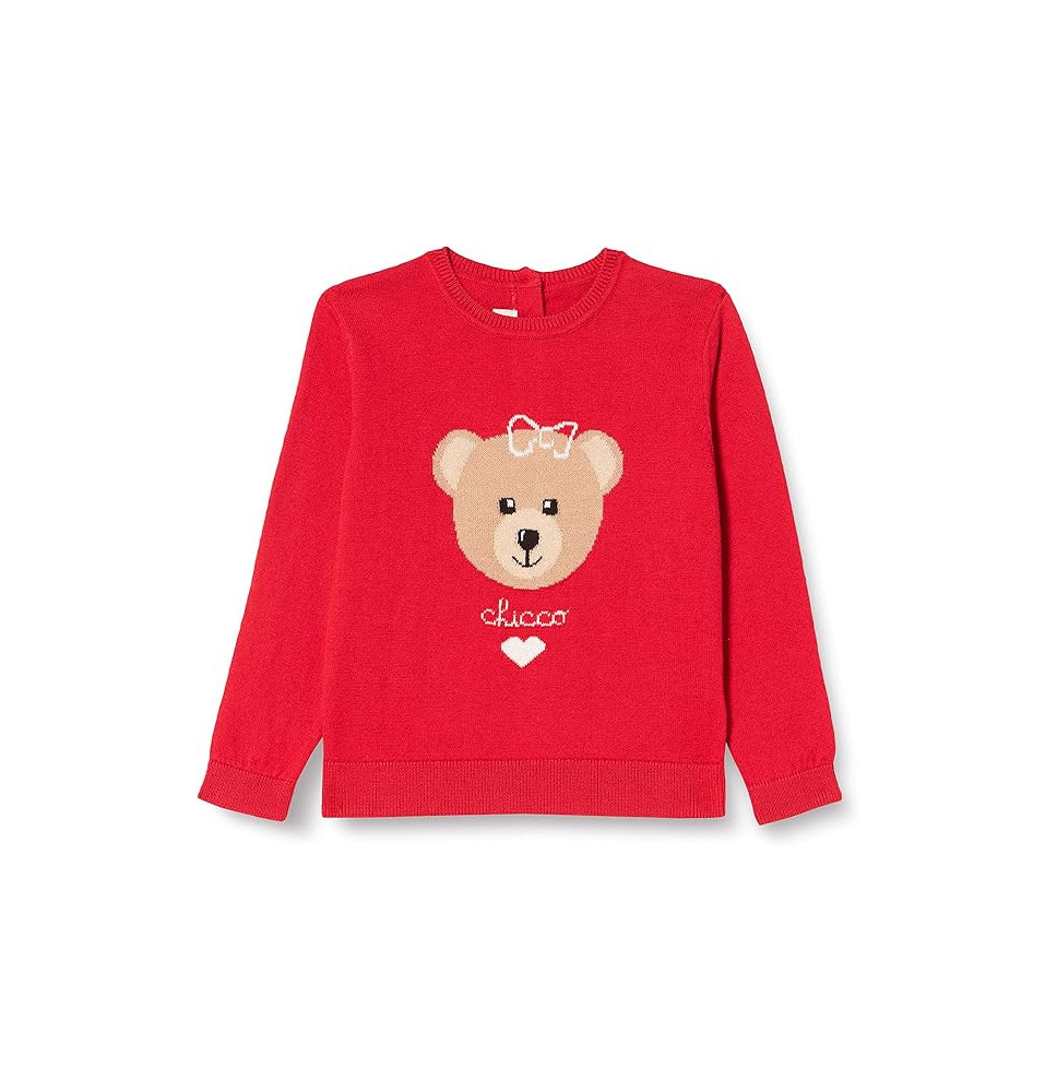Maglione Chicco Bimba Rosso 69599