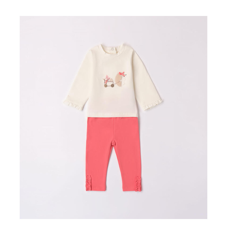 Completo Minibanda Bimba Bianco 7783