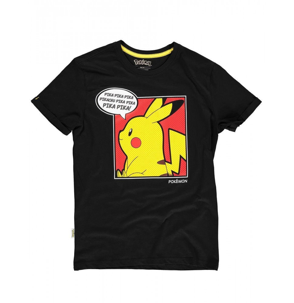 Maglietta Pokemon Unisex Nera