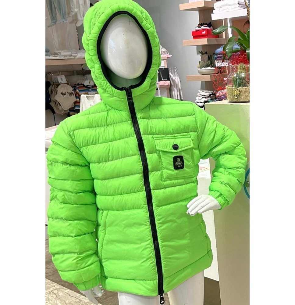 Giubbotto RefrigiWear Verde Fluo Ragazzo RW361