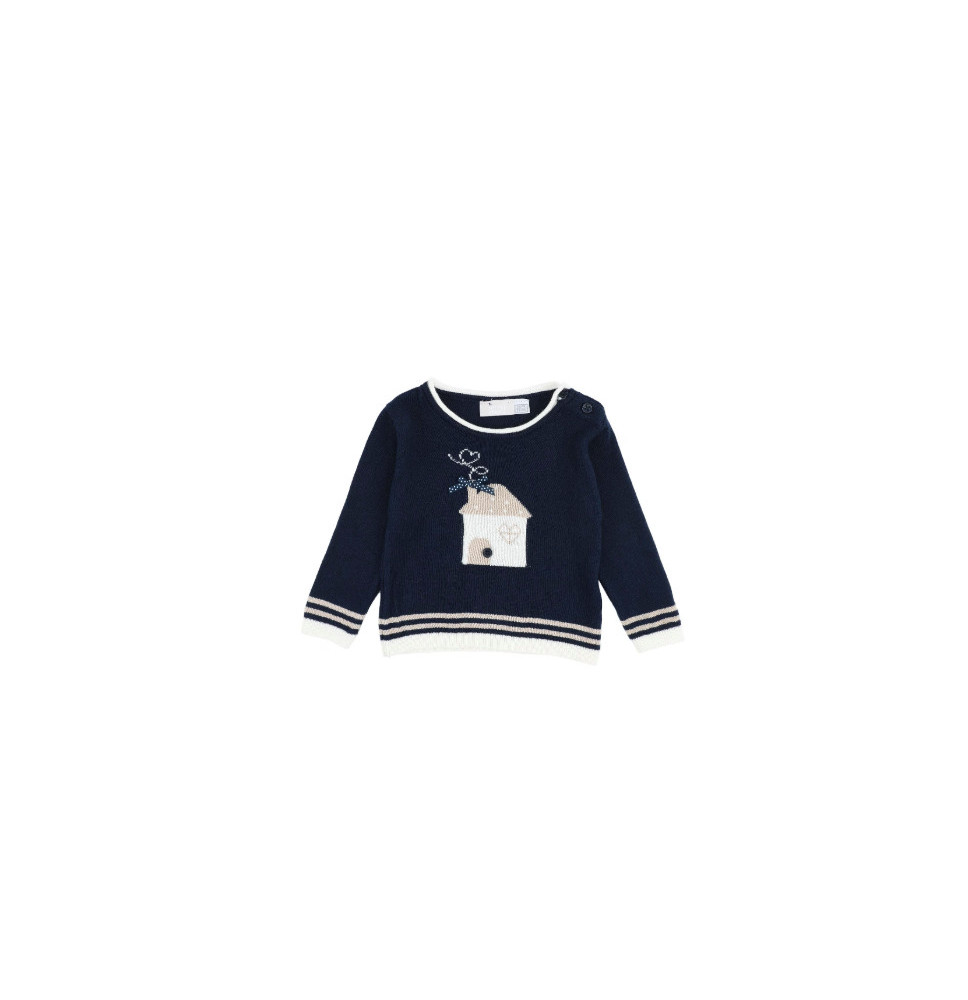 Maglione Chicco Bimba Blu 69713
