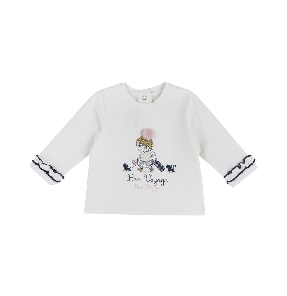 Maglietta Chicco Bimba Bianca 67363