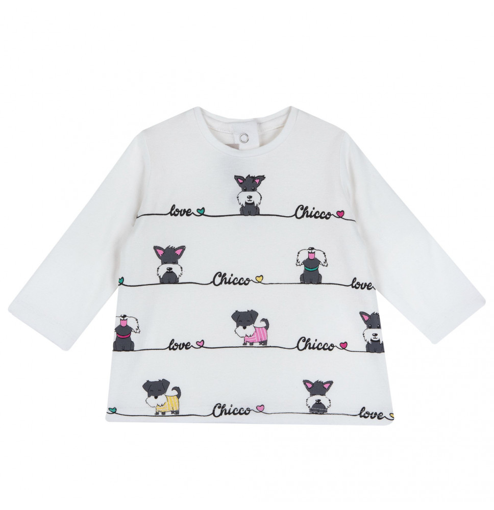 Maglietta Chicco Bimba Bianca 67419