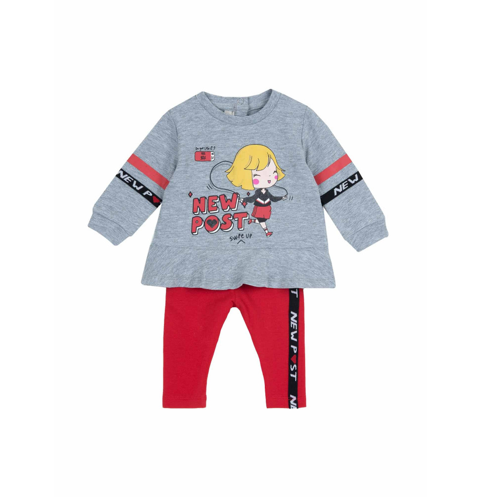 Completo Chicco Bimba Grigio 78821