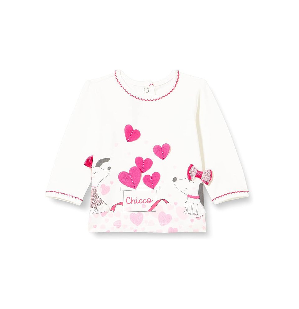 Maglietta Chicco Bimba Bianca 67845