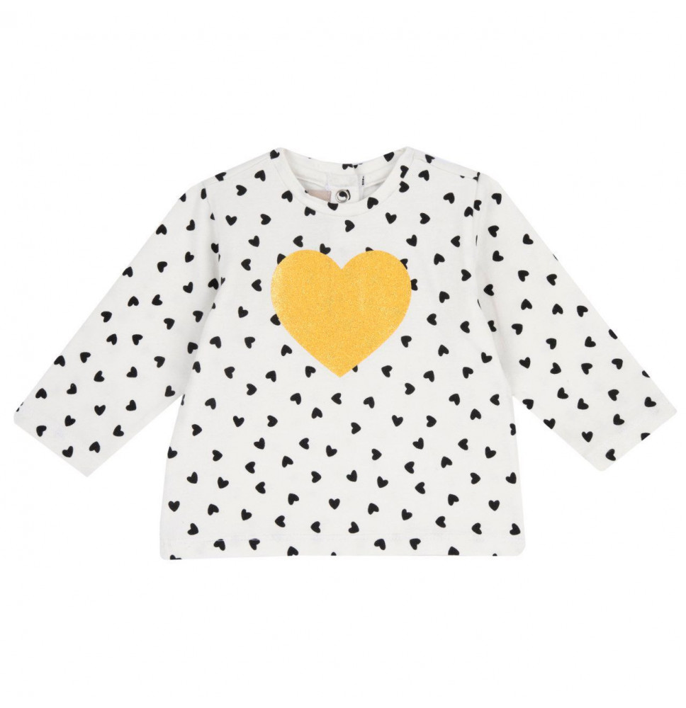 Maglietta Chicco Bimba Bianca 01989