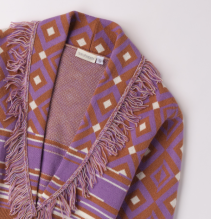 Cardigan Sarabanda Viola Ragazza  A779