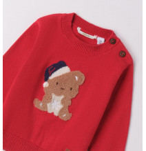 Maglione Minibanda Bimbo Rosso F661