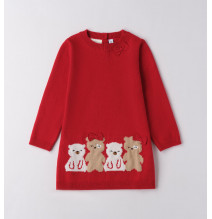 Vestito Sarabanda Bimba Rosso F343