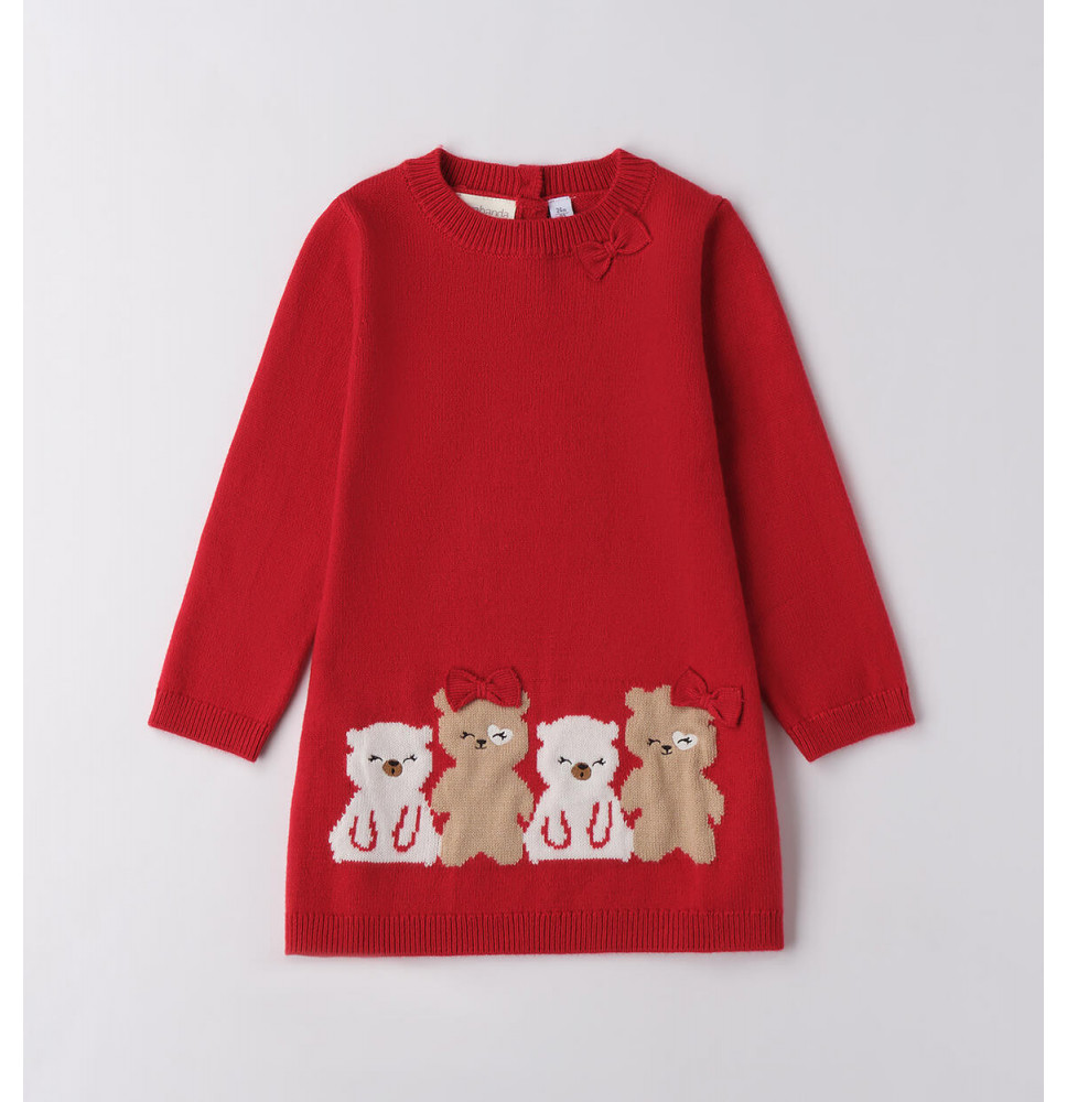 Vestito Sarabanda Bimba Rosso F343