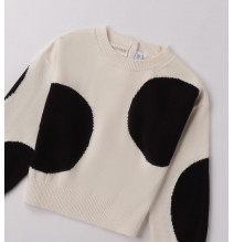 Maglione Sarabanda Bimba Bianco F326