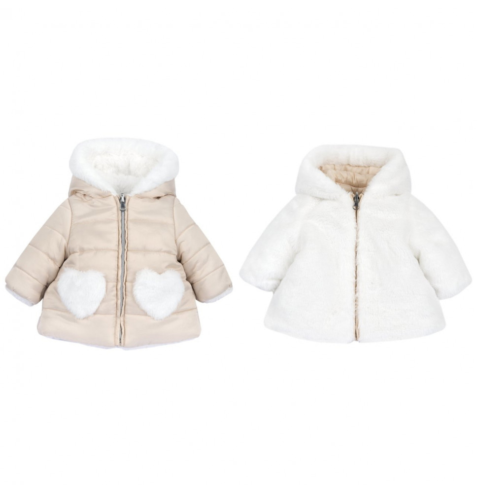 Giubbotto Chicco Bimba Beige 100688