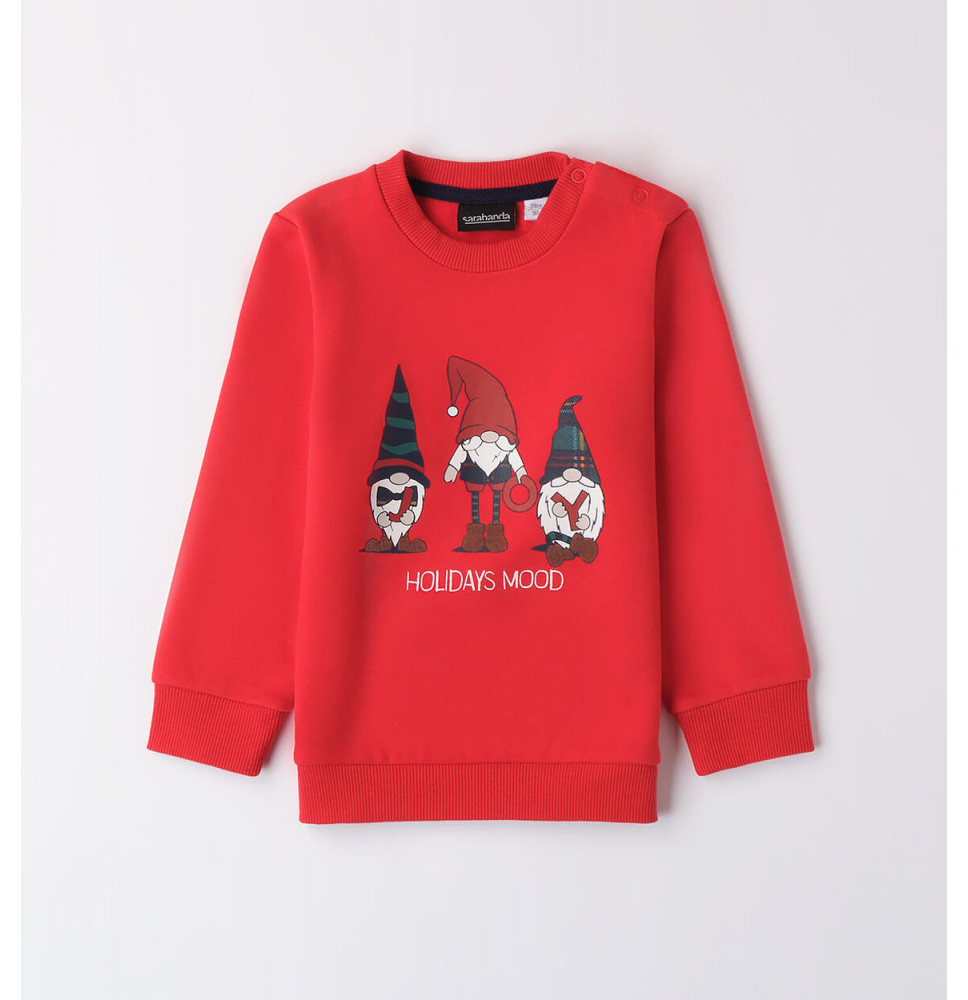 Felpa Sarabanda Bimbo Rossa A151