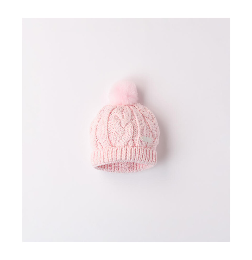 Cappellino Minibanda Bimba Rosa F302