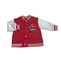 Giacca Spiderman Bimbo Rossa, Verde e Nera