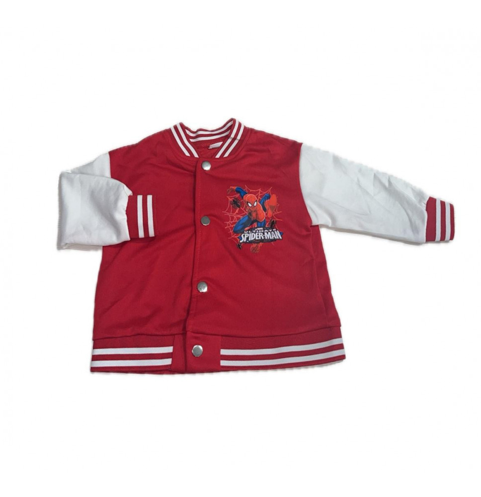 Giacca Spiderman Bimbo Rossa, Verde e Nera