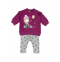 Completo Chicco Bimba Fucsia 07426