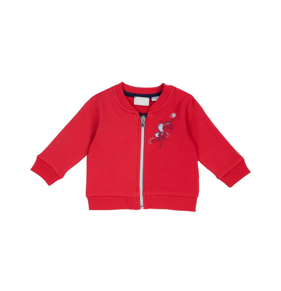 Felpa Chicco Bimba Rossa 02884