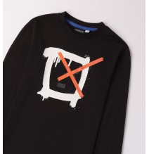 Maglia Sarabanda Nera ragazzo  A515