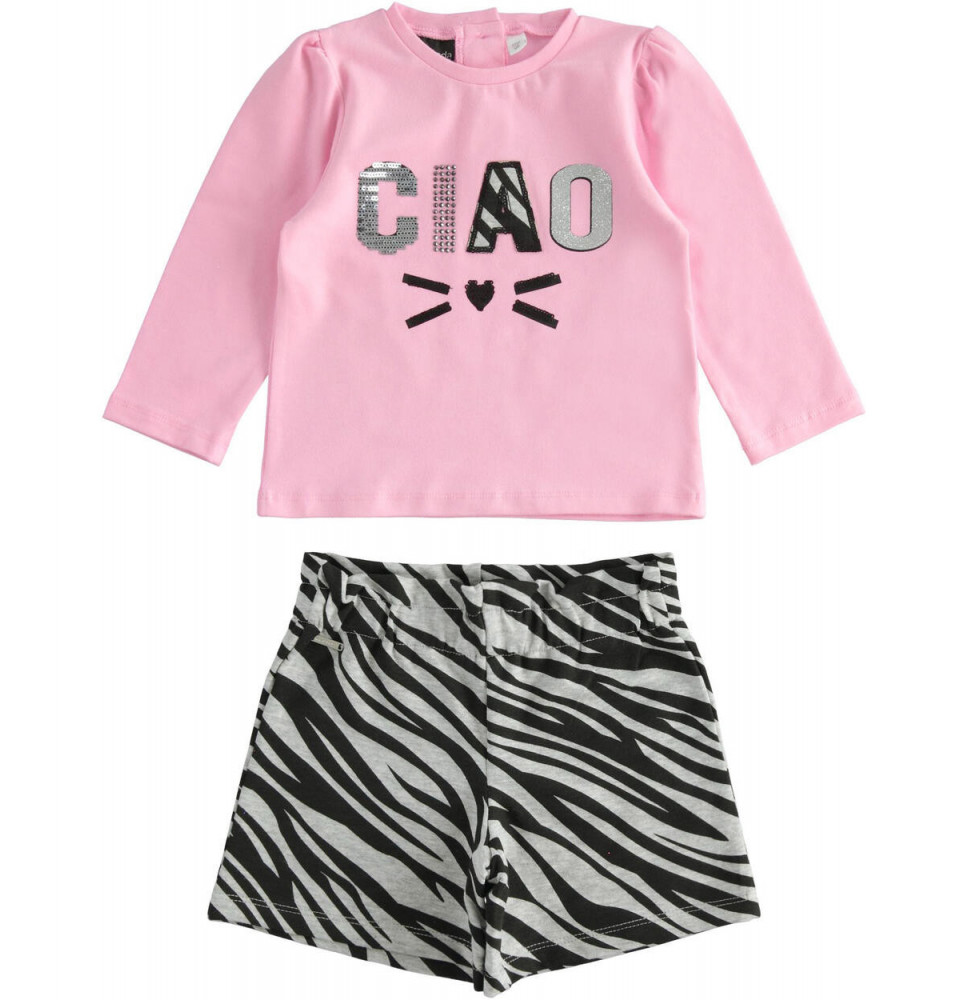 Completo Sarabanda Bimba Rosa 5286