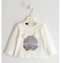 Maglietta Sarabanda Bimba Bianca 3206