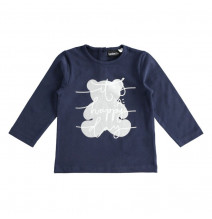 Maglietta Sarabanda Bimba Blu e Fucsia 1753