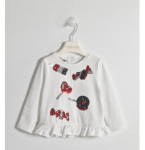 Maglietta Sarabanda Bimba Bianca W209