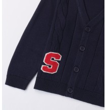 Cardigan Sarabanda Blu per bambino A020