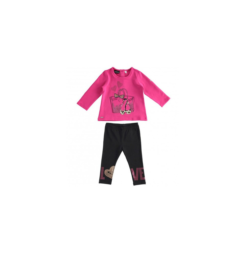 Completo Sarabanda Bimba Fucsia 3148