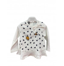 Maglietta Sarabanda Bimba Bianca K215