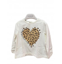 Maglietta Sarabanda Bimba Bianca 1749