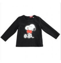 Maglietta Sarabanda Bimba Nera 5220