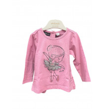 Maglietta Sarabanda Bimba Rosa 5766
