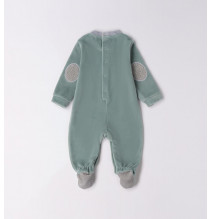 Tutina Minibanda Neonato Verde F647