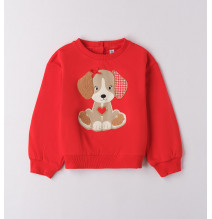 Felpa IDO Bimba Rossa F308