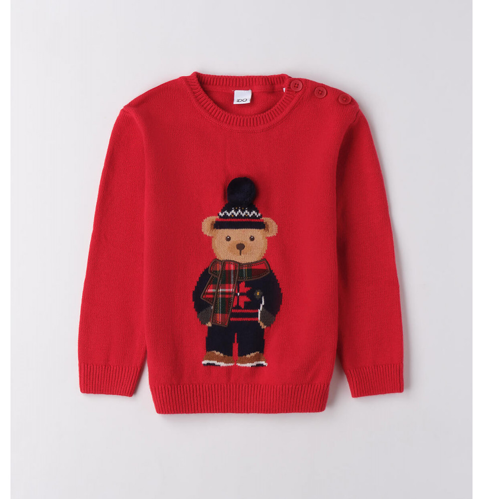 Maglione IDO Bimbo Rosso F221