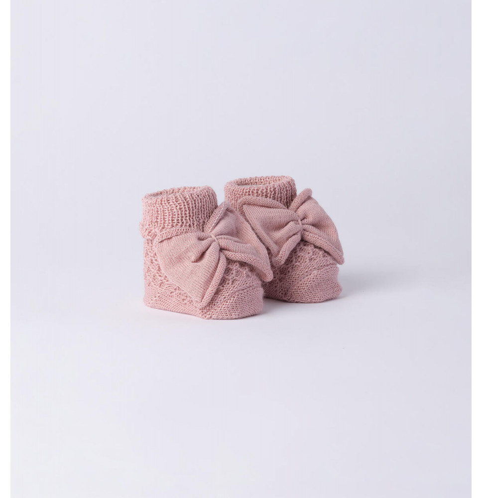Babbucce IDO Neonata Rosa o Bianche F958