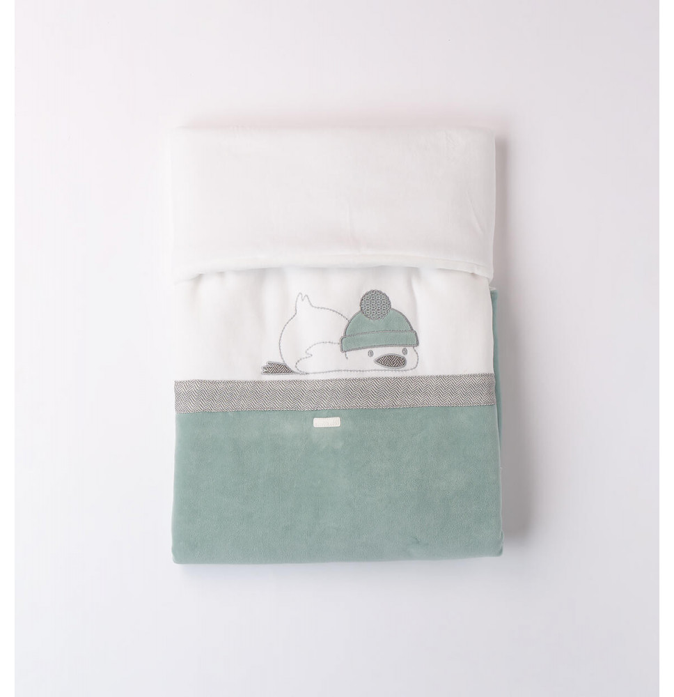 Coperta Minibanda Neonato Panna F308