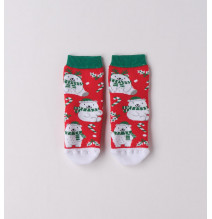 Calze Antiscivolo IDO Unisex Rosse F944