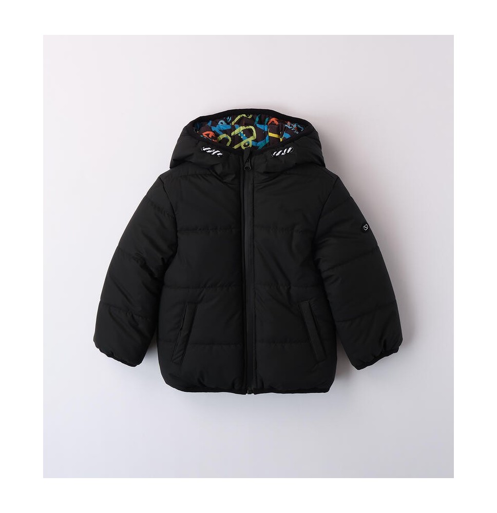 Giubbotto Sarabanda Nero bambino invernale reversibile A051