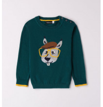 Maglione Sarabanda Bimbo Verde 7113