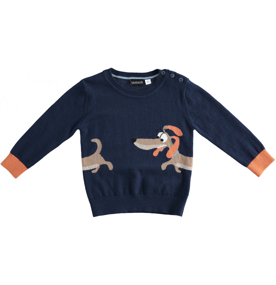 Maglione Sarabanda Bimbo Blu 5111