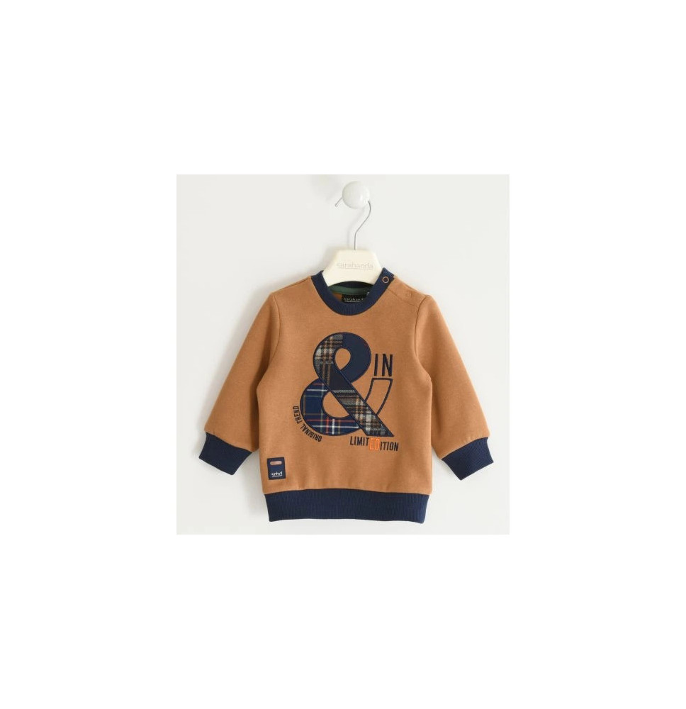 Felpa Sarabanda Bimbo Marrone 3139