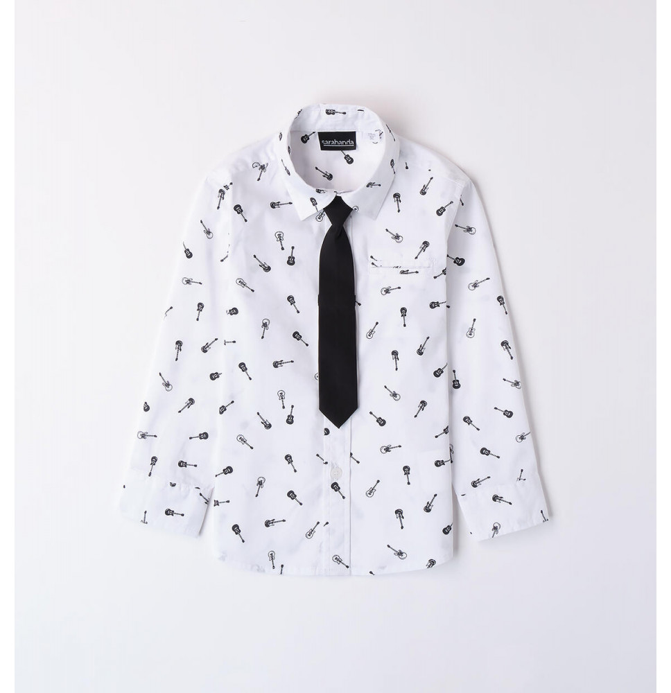 Camicia Sarabanda Bimbo Bianca A123