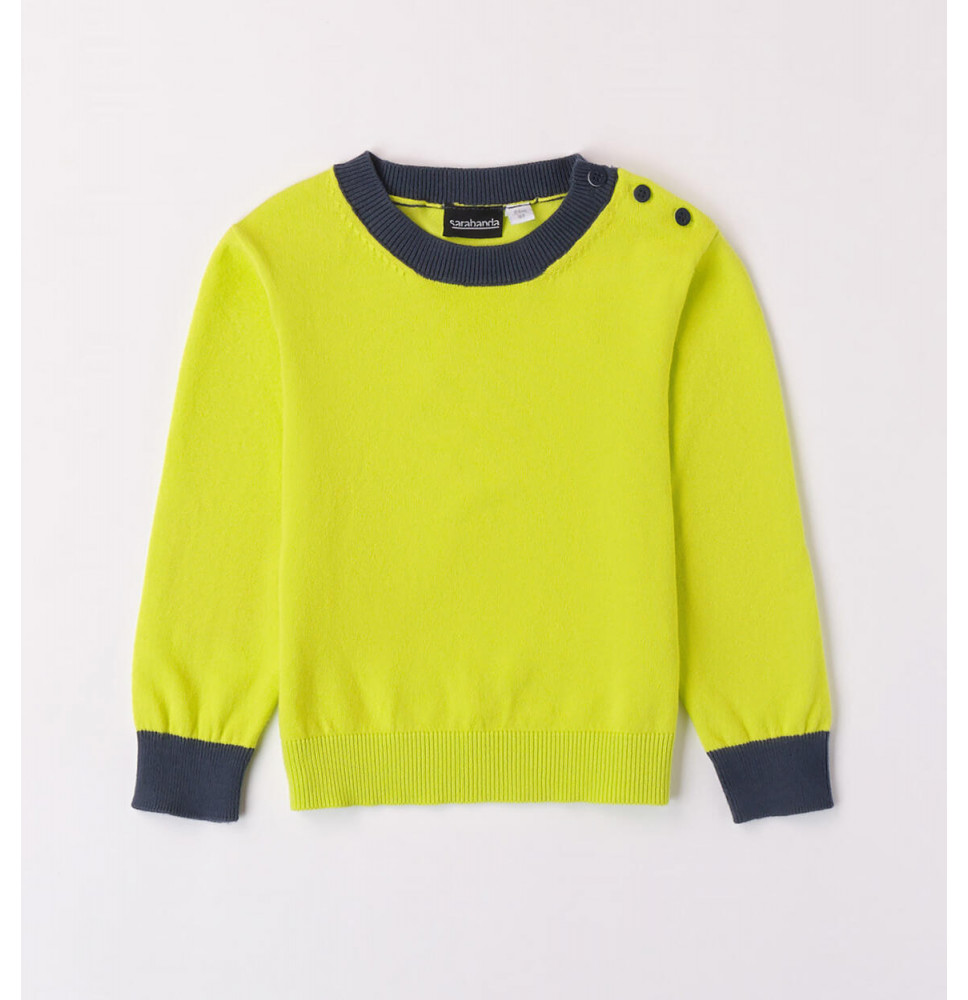 Maglione Sarabanda Bimbo Verde 7111