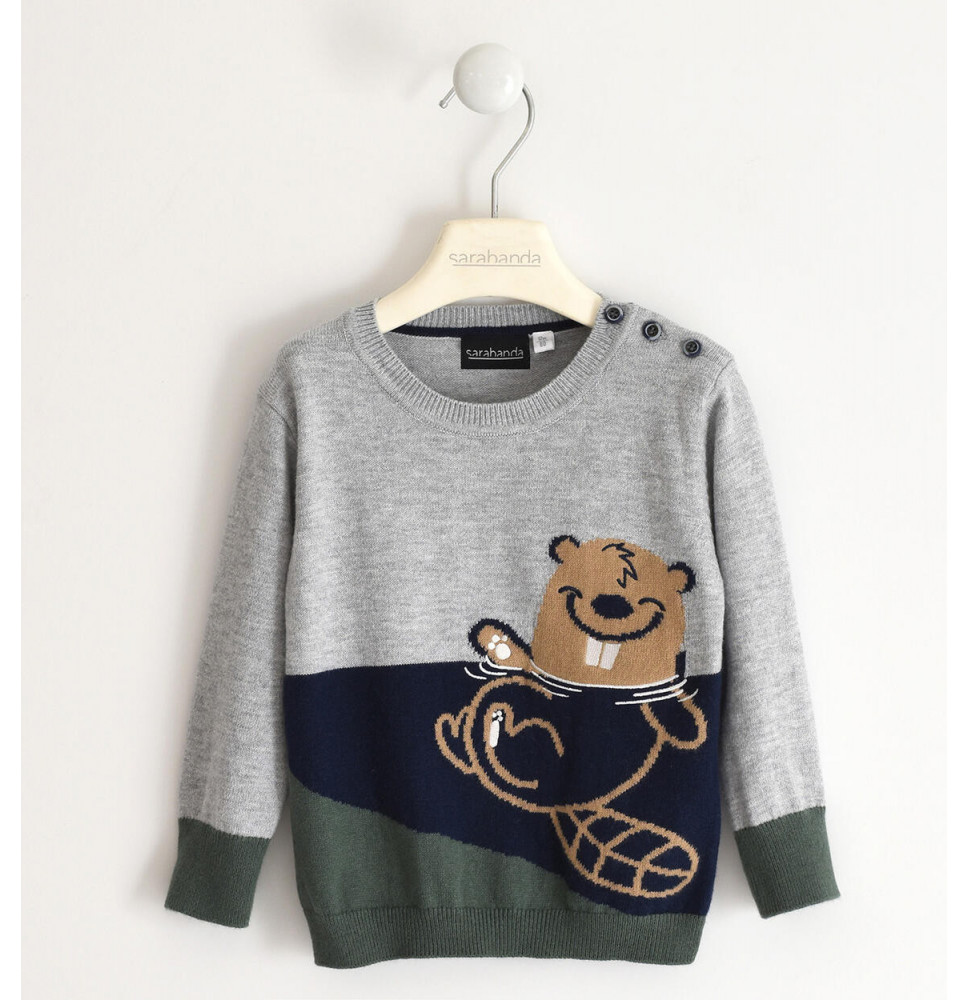 Maglione Sarabanda Bimbo Grigio 5117