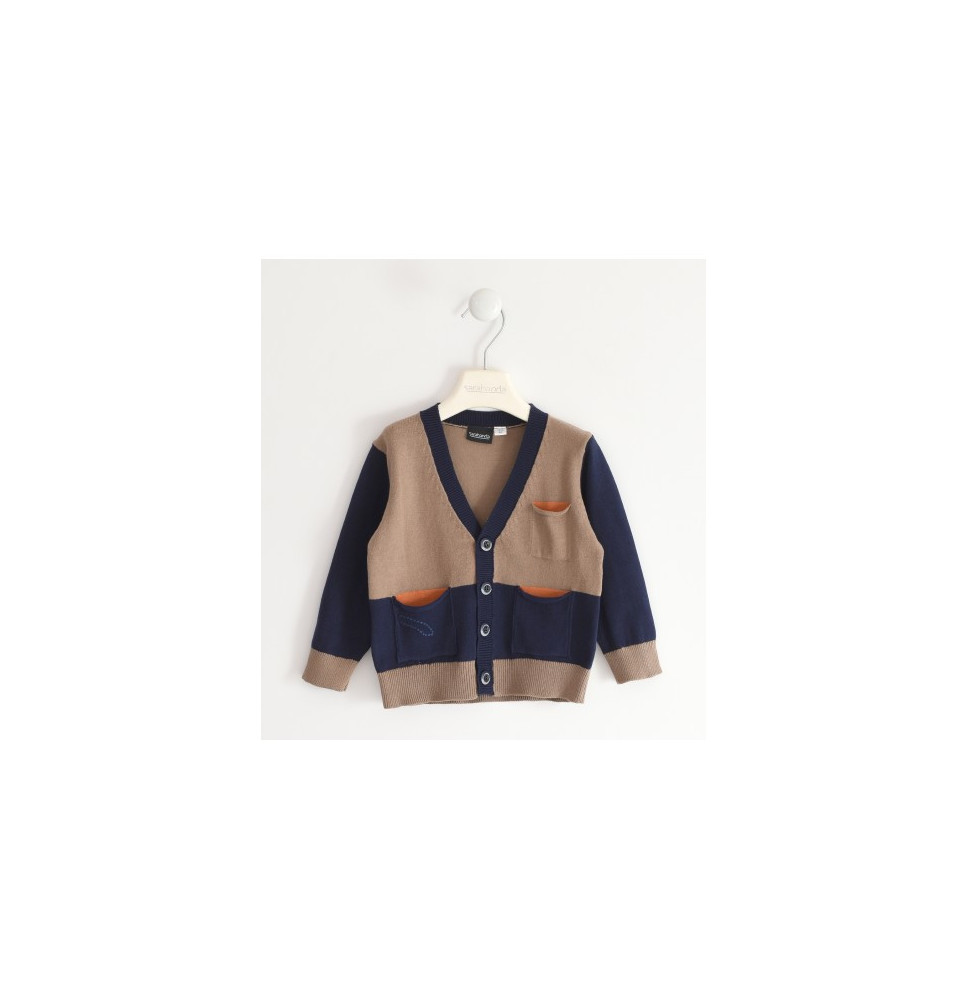 Cardigan Sarabanda Bimbo Marrone 5118