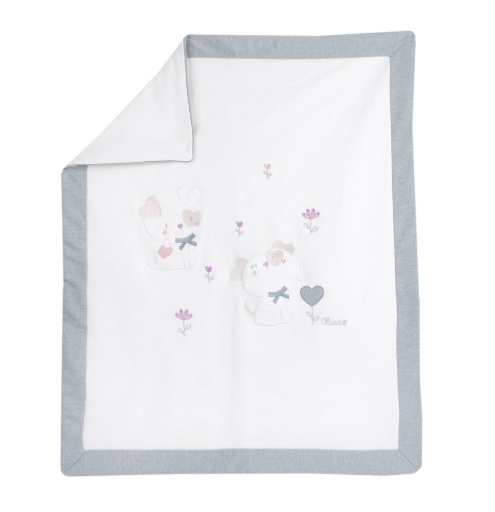 Coperta Chicco Bianca carrozzina neonata 07750