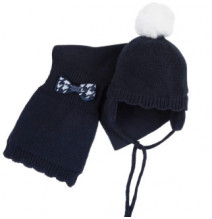 Cappello Sciarpa Chicco Bimba Blu  04917