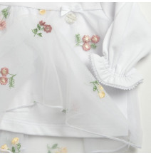 Tutina 2 pezzi Chicco Neonata Bianca 101478